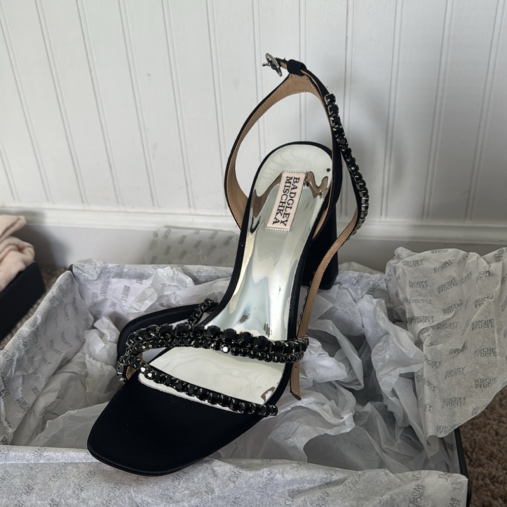 NEW | Badgley Mischka Women's Feisty Heeled Sandal | W 10 M